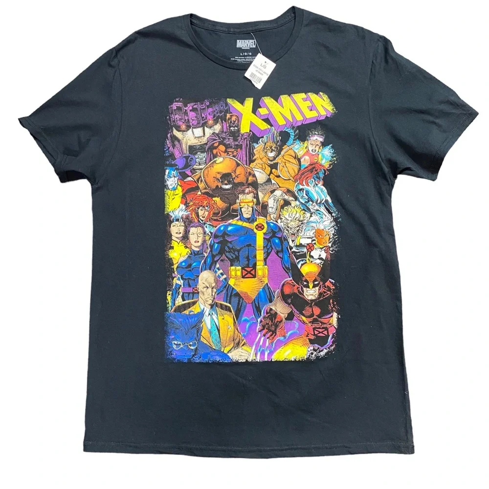 Marvel Size L Comics Officially Licensed X-Men Group Graphic Tee T-Shirt Unisex - Picture 1 of 11